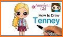 How To Draw American Girls Dolls related image