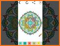 Tap diamond number coloring – relax and art related image