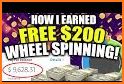 Spin the wheel  to earn cash related image