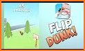 Flip dunk io - dunk flip game related image
