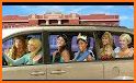 Driving with Rapunzel Princess Adventurs world related image