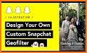 Geofilter Maker for Snapchat related image