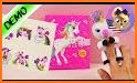Unicorn Diary With Lock And Password related image