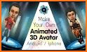 Face In 3D animations - put your face in a video related image