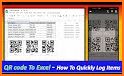 Barcodes, Photos,GPS data to Excel LoMag Inventory related image