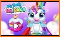 my little unicorn coloring pony game related image