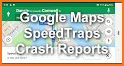 Speed camera detector: radar, traffic alerts related image