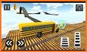 Bus Impossible Tracks Stunt Racing 3D Coach Driver related image