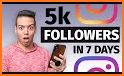5K Followers - Followers On Instagram & Get Likes related image