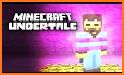 Undertale map for Minecraft related image