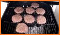 Homemade Burger Cooking related image