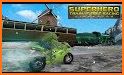 Superhero Racing Car driving Stunts related image