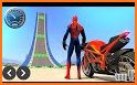 Tricky Bike Stunt Spider Superhero Bike GT Racing related image