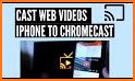 Chromecast Streamer and Web Video Caster App related image
