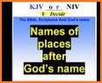 Proper Name Version KJ Bible related image