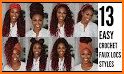 African Faux Locs Hairstyles related image