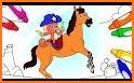Horse Coloring Pages - Coloring Book related image