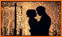 Romantic Love Night Keyboard Background related image