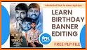 Marathi Birthday Banner Maker & Photo Editor 2021 related image