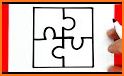 Draw puzzle: sketch it related image