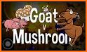 Goat v Mushroom related image