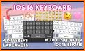 Keyboard iOS 16 - Emojis related image