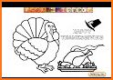 Adult Thanks Giving Color By Number Paint Book related image