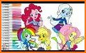 Equestria Coloring Book For Pony related image