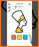 Pharaoh Coloring Book Game related image