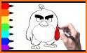 angry birds coloring book related image