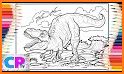 Dinosaur coloring books related image