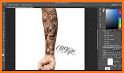 Tattoo - virtual ink master. Tattoo design apps related image