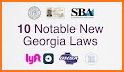 Georgia Laws & Statutes GA law related image