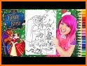 Animated Christmas Coloring Book related image