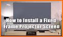 Video Projector Screen Photo Frame related image