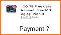 Free MB Daily 100 GB Free Data MB 4G 5G ( Prank ) related image