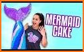 Rainbow Mermaid Cake related image