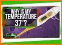 Body Temperature : Fever History Thermometer Diary related image
