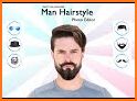Men Hair style photo Editor related image