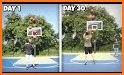 100 Basketball Challenges related image