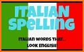 Italian English Dictionary + related image