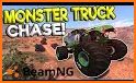 Monster Truck Police Chase in City Stunt Ramps related image