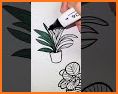 Coloring Book 4: Plants related image