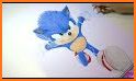 Coloring Book For Sonic 2020 Hedgehog's Page related image