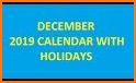 USA Holiday Calendar 2019 - USA Calendar Free related image