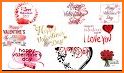 Valentine Day WA Stickers - Romantic Stickers related image