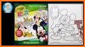 Coloring Book for mickey mouse V2 related image