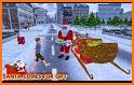 Christmas Car Rush Gifts Delivery: Santa New Game related image