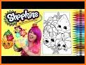 Coloring Book for Shopkins related image
