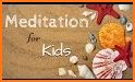 Meditation for kids - calmness, mindfulness, sleep related image